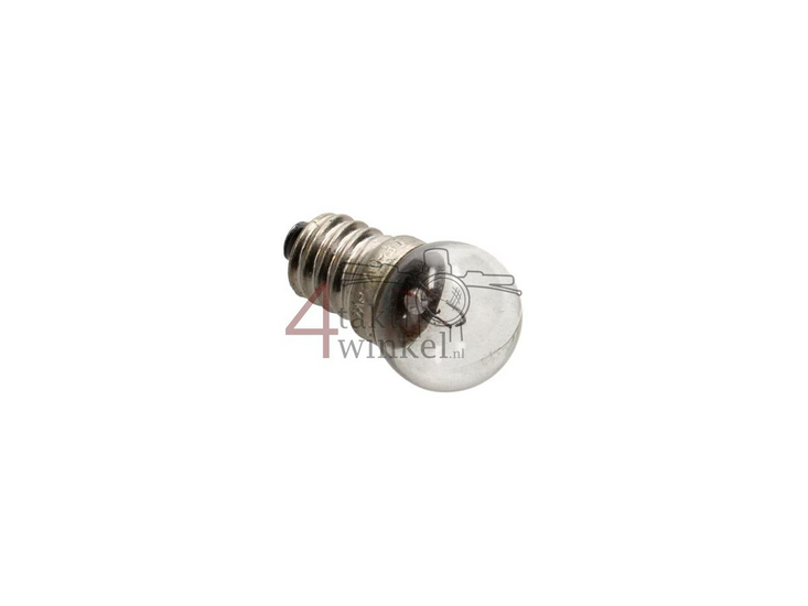 Gl&uuml;hlampe E10 Schraubfassung, 6 Volt, 6 Watt