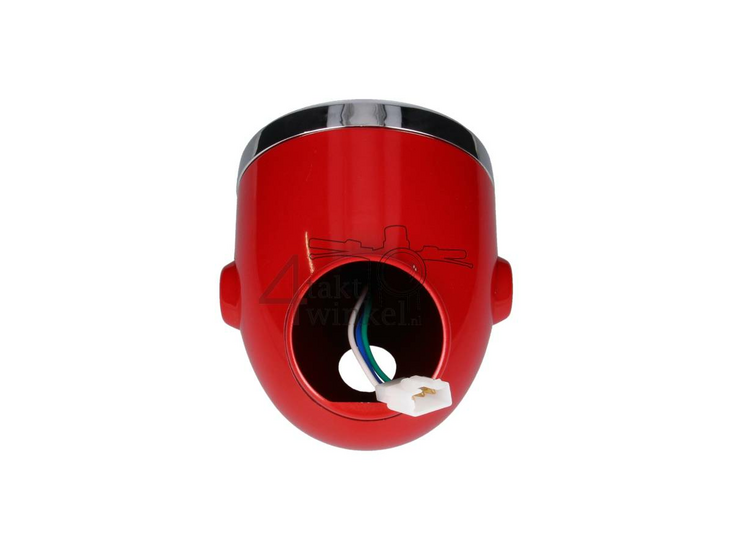 Scheinwerfer komplett, rot, passend f&uuml;r Monkey Z50a