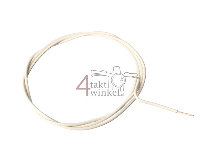 Litze pro Meter 0,75 mm&sup2;, wei&szlig;