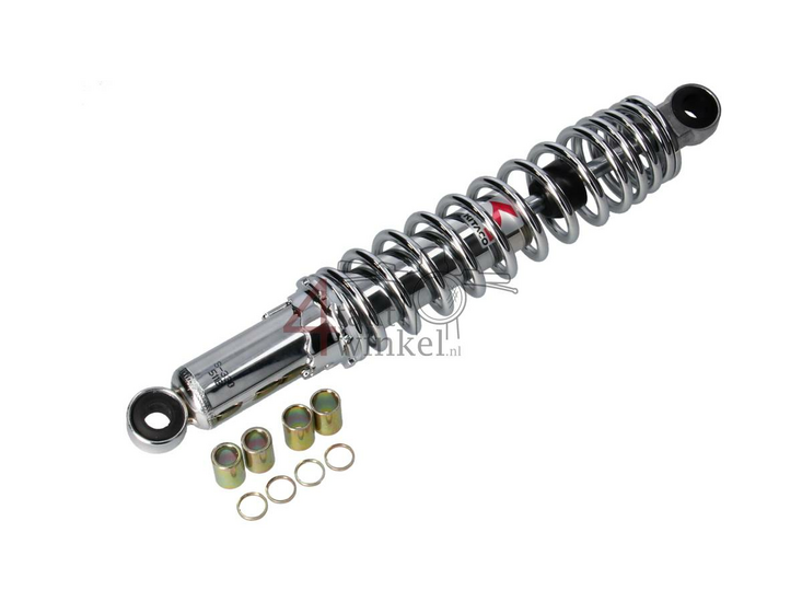 Sto&szlig;d&auml;mpfer 330mm Kitaco Chrom, pro St&uuml;ck