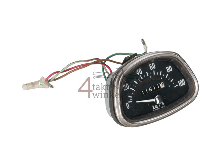  Tacho mit Fassungen, SS50M, 5-Gang Anzeige, Original Honda, gebrauchtes Product