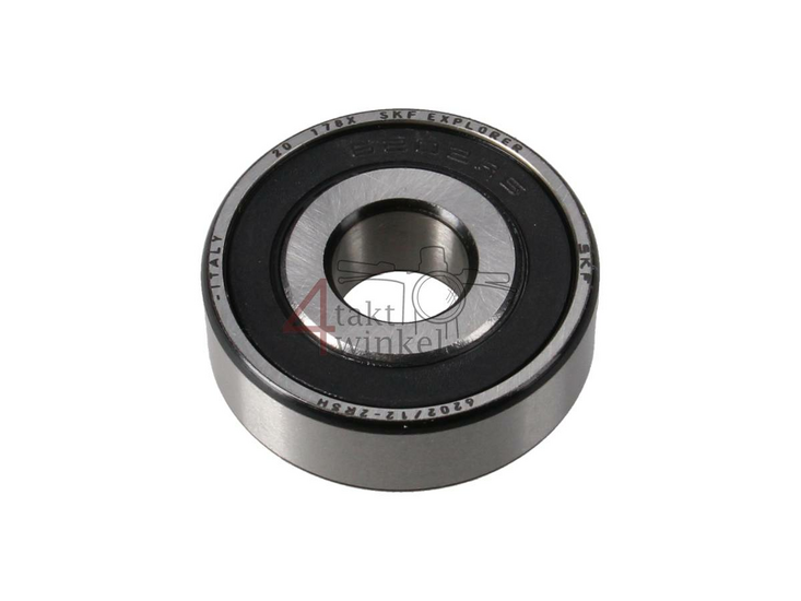 Lager 6202/12-2RSH, 12x35x11, doppelt abgedichtet. Spezialausf&uuml;hrung 12mm f&uuml;r Vorderrad