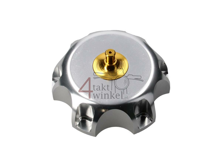 Tankdeckel, mit Bel&uuml;ftung, 50mm, CNC Aluminium, passt auf XR, CRF