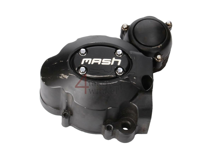 Kurbelgeh&auml;use, Z&uuml;ndungsseite, schwarz, Vertikal-Zylinder-Motorblock, Mash, gebrauchtes Produkt