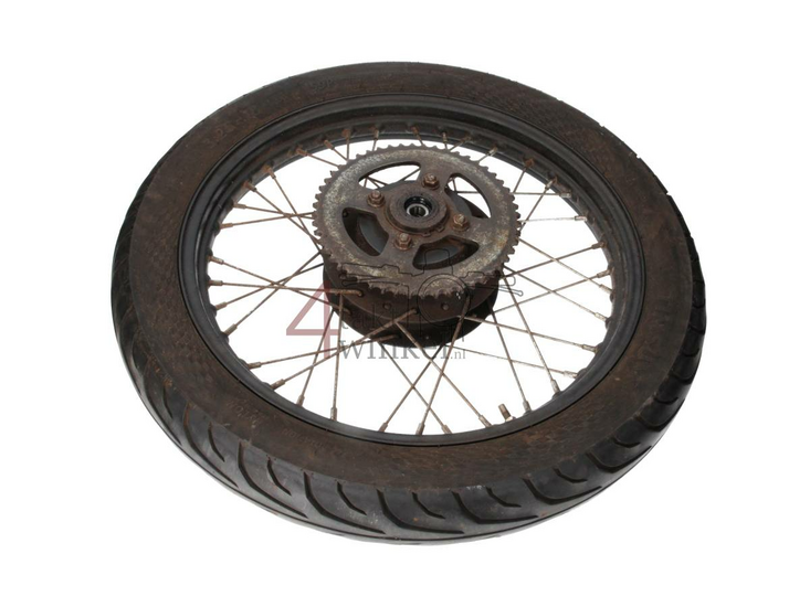 WHEEL, REAR BLACK, OEM Mash part gebruikt product