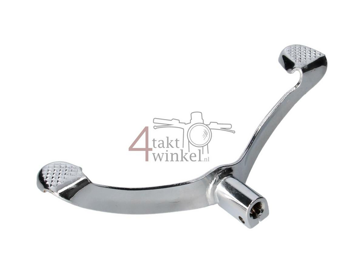 Schalthebel doppelt chrom Lange A-Qualit&auml;t