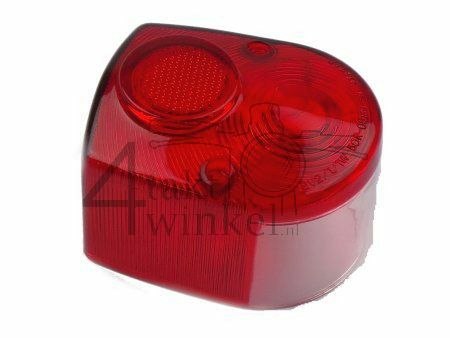 R&uuml;cklichtglas, dax, rot, A-Qualit&auml;t