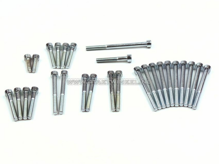 Schraubensatz, Kurbelgeh&auml;use, Inbus, passend f&uuml;r SS50, CD50, C50