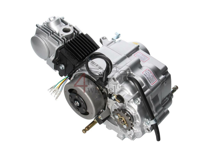 Motor, 85 ccm, manuelle Kupplung, Lifan, 4-Gang, Silber