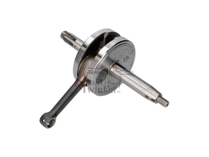 Kurbelwelle, 49,5 mm Hub, 12 Volt, blank