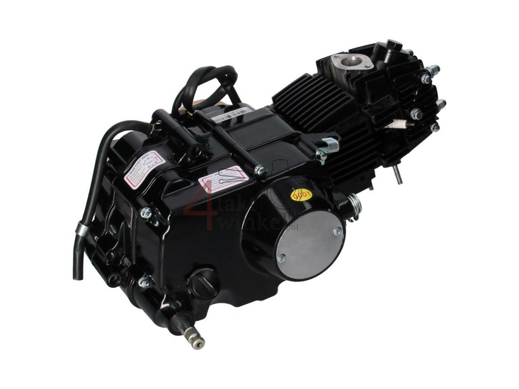 Motor, 107 ccm, manuelle Kupplung, Lifan, 4-Gang, schwarz