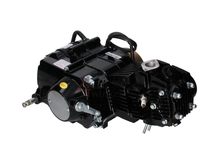 Motor, 107 ccm, manuelle Kupplung, Lifan, 4-Gang, schwarz