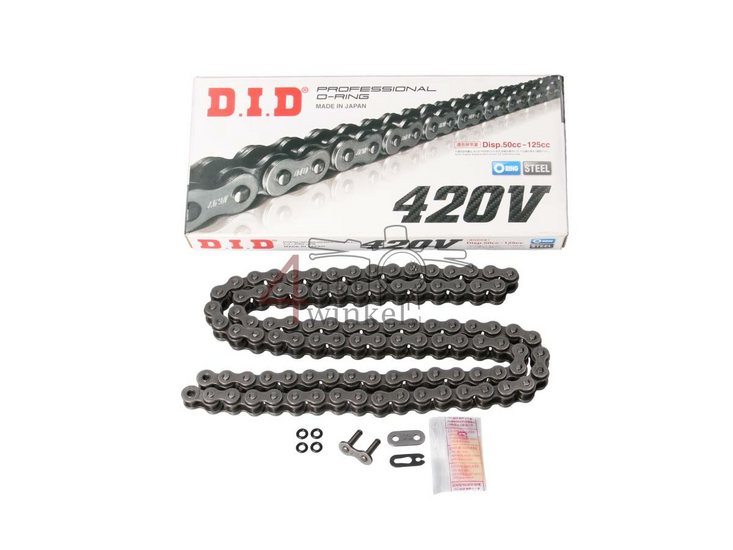 Kette 420 DID Japan, O-Ring, 80 Glieder