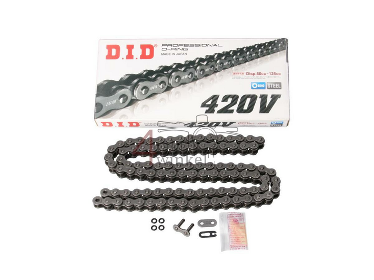 Kette 420 DID Japan, O-Ring, 98 Glieder