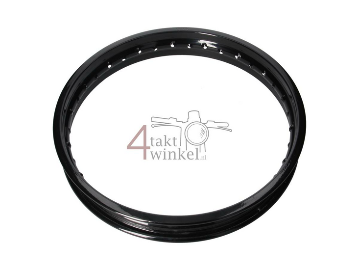 Felge 17" 1.85 Stahl, schwarz