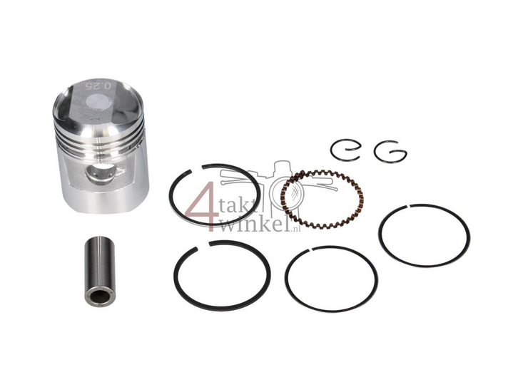 Kolben Set 50cc 6v 39,25mm 1. &Uuml;berma&szlig;, A-Qualit&auml;t