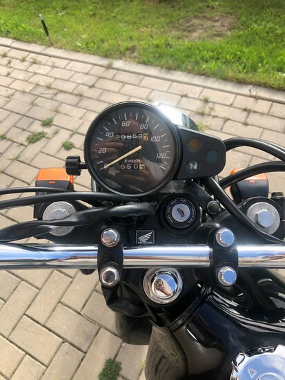 Honda FTR223, schwarz, 29.859 km