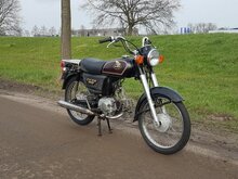 VERKAUFT! Honda CD50 Japanese 22774 km, with papers