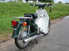 VERKOCHT ! Honda C50 NT Japans, groen, 1586 km