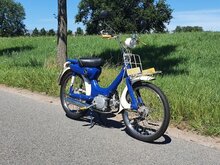 Sold! Honda PC50, Blauw