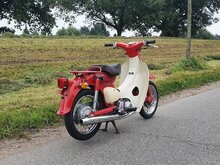 VERKOCHT ! Honda Little cub, Japans, rood, 7986km