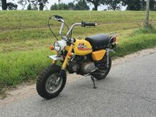 VERKAUFT Honda Monkey J1, 8348 km