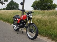 Mash Fifty, 50cc, rood, Euro 4