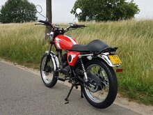 Mash Fifty, 50cc, rood, Euro 4