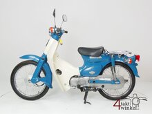 VERKAUFT Honda C50 NT Japans, blue, 4524 km