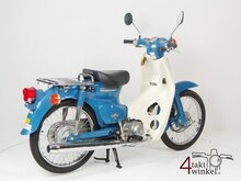 VERKAUFT Honda C50 NT Japans, blue, 4524 km