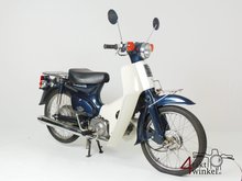 VERKAUFT ! Honda C50 NT Japans, blue, 8860 km