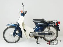 VERKAUFT ! Honda C50 NT Japans, blue, 8860 km