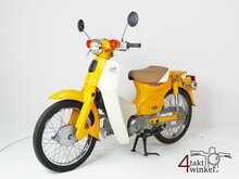 VERKAUFT Honda C50 NT Japanese, yellow, 10118 km