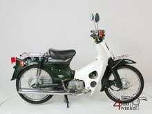 VERKAUFT ! Honda C50 NT Japanese, green, 4756 km, with papers