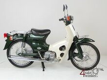 VERKAUFT! Honda C50 NT Japanese, green, 5800 km