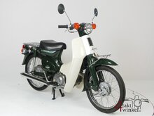 VERKAUFT! Honda C50 NT Japanese, green, 5800 km