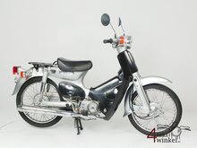 VERKAUFT ! Honda C50 NT Japanese, silver, 12274 km, with papers