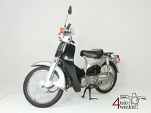 VERKAUFT ! Honda C50 NT Japanese, silver, 12274 km, with papers