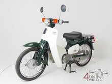 verkauft ! Honda C50 NT Japanese, green, 6717 km