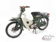 VERKAUFT! Honda C70 K1 Japanese, green, 16999km