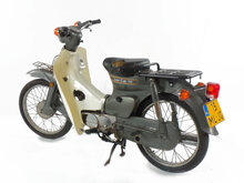 VERKAUFT Honda C70 Japanese, gray, 6785km, with papers!