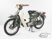 VERKAUFT! Honda C90 K1 Japanese, 51468 km, green, with papers! 