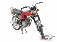 VERKAUFT! Honda CB50 JX-1, Rot, 9425km