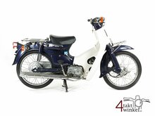 VERKAUFT ! Honda C50, blue, 8419km