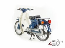 VERKAUFT Honda C50, Blau, 7879km