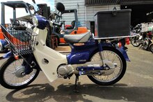 VERKAUFT ! Honda C50 Presscub, blue, 7527km