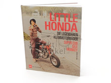 Buch, Little Honda, Die Legend&auml;ren Kleinmotorr&auml;der, auf Deutsch.