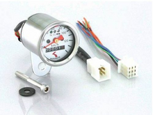 Tachometer Kitaco 48mm wei&szlig;, elektronisch