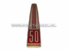 Aufkleber C50 OT vorne, lang, original Honda