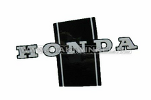 Aufkleber Dax Rahmen, schwarz / wei&szlig;, links, original Honda